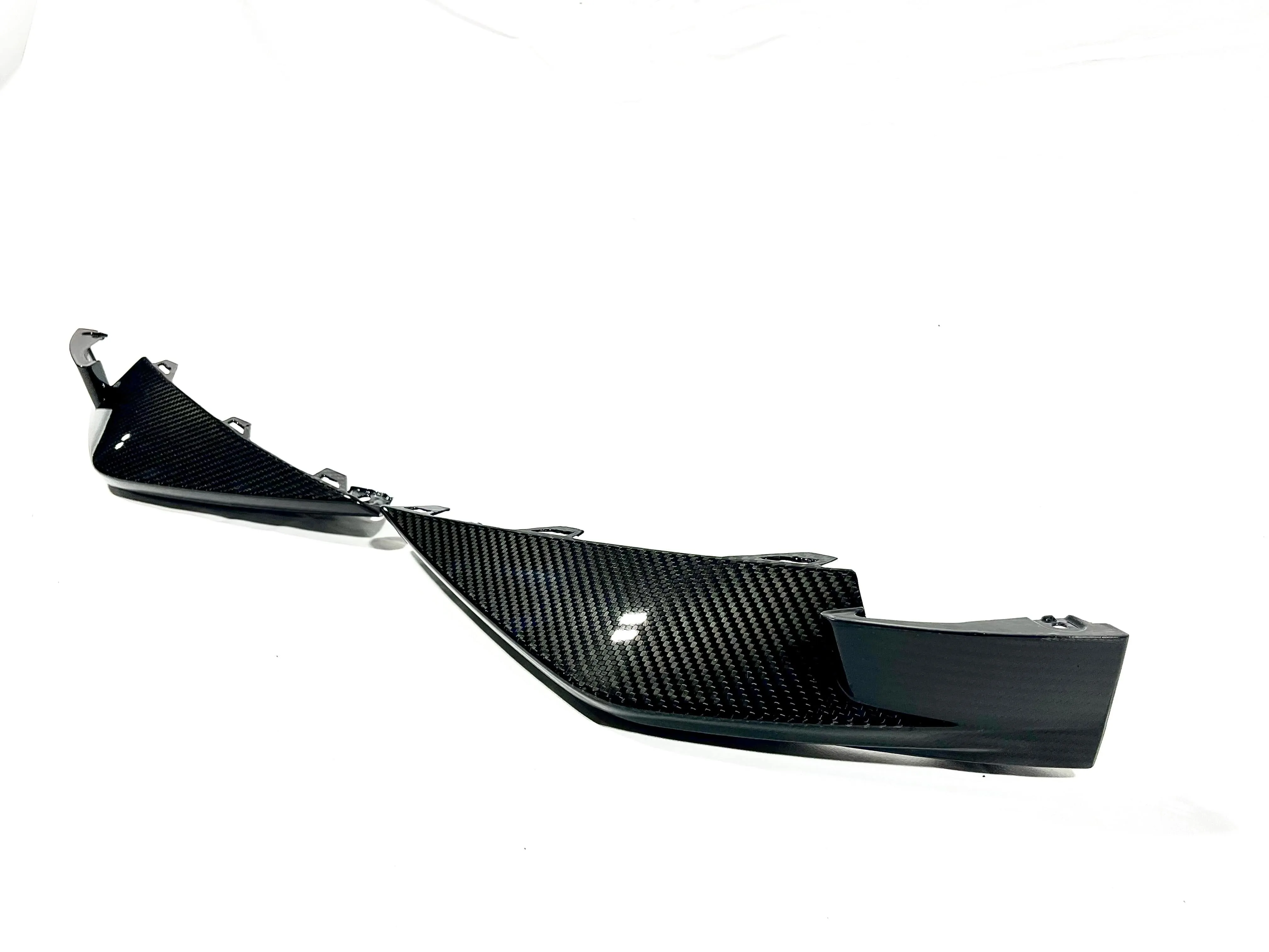 2020-2025 BMW M3 (G80) Dry Carbon Fiber Front Bumper Replacement Splitters