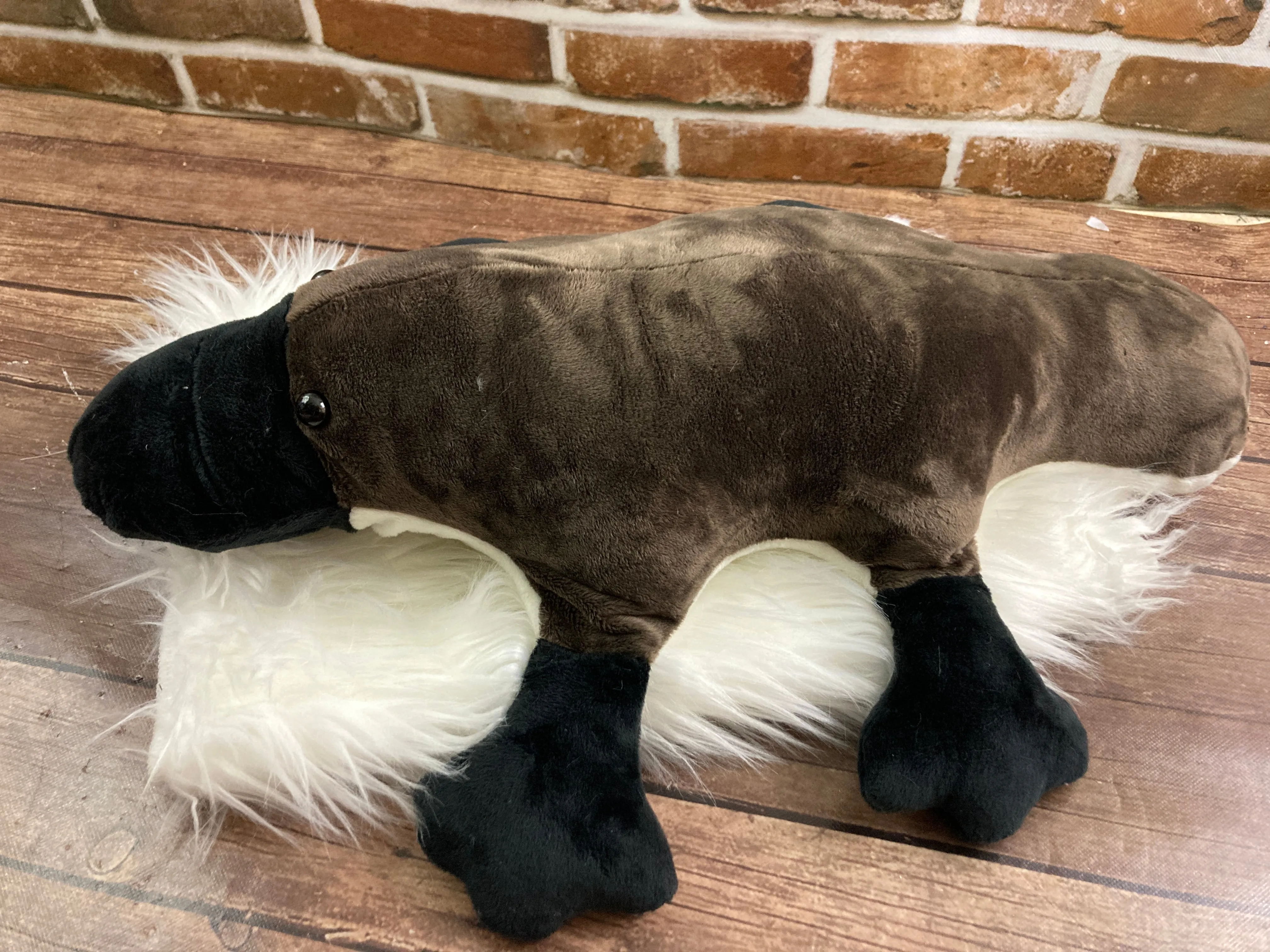 2lbs -15lbs Weighted  Platypus Stuffed Minky Animal Lap Pad -for Comfort, Special Needs, Sleep, Anxiety and Stress Relief - Custom Made