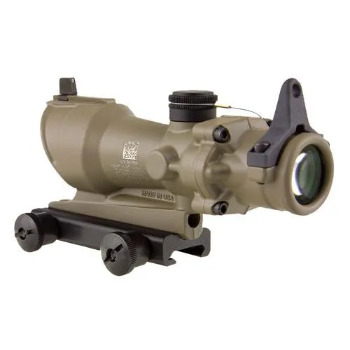 ACOG 4x32 - Tritium, BUIS & TA51 Mount, Cerakote, Flat Dark Earth