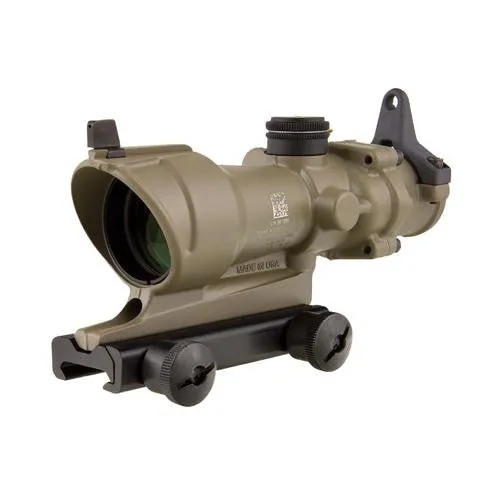 ACOG 4x32 - Tritium, BUIS & TA51 Mount, Cerakote, Flat Dark Earth