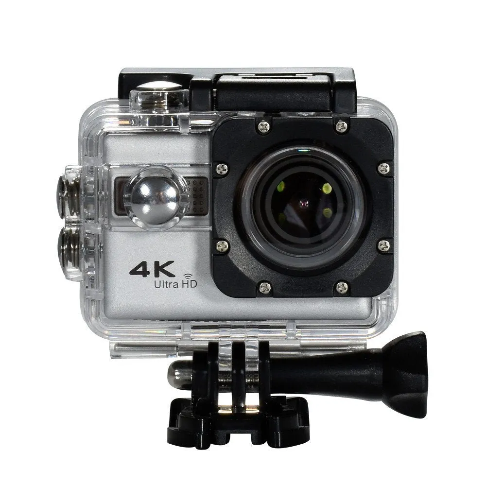 Action Camera 4K Ultra HD Wifi 20MP 2.0-inch Waterproof Sport Camera W/ Anti Shake