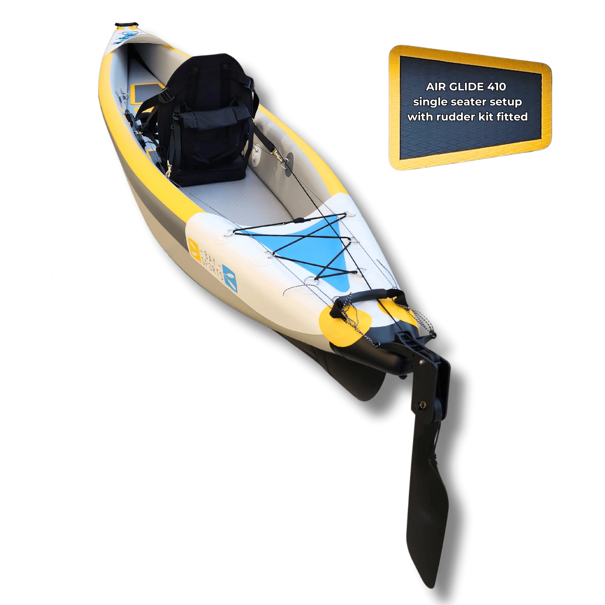 Air Glide 410 - 4.10M Double Inflatable Kayak