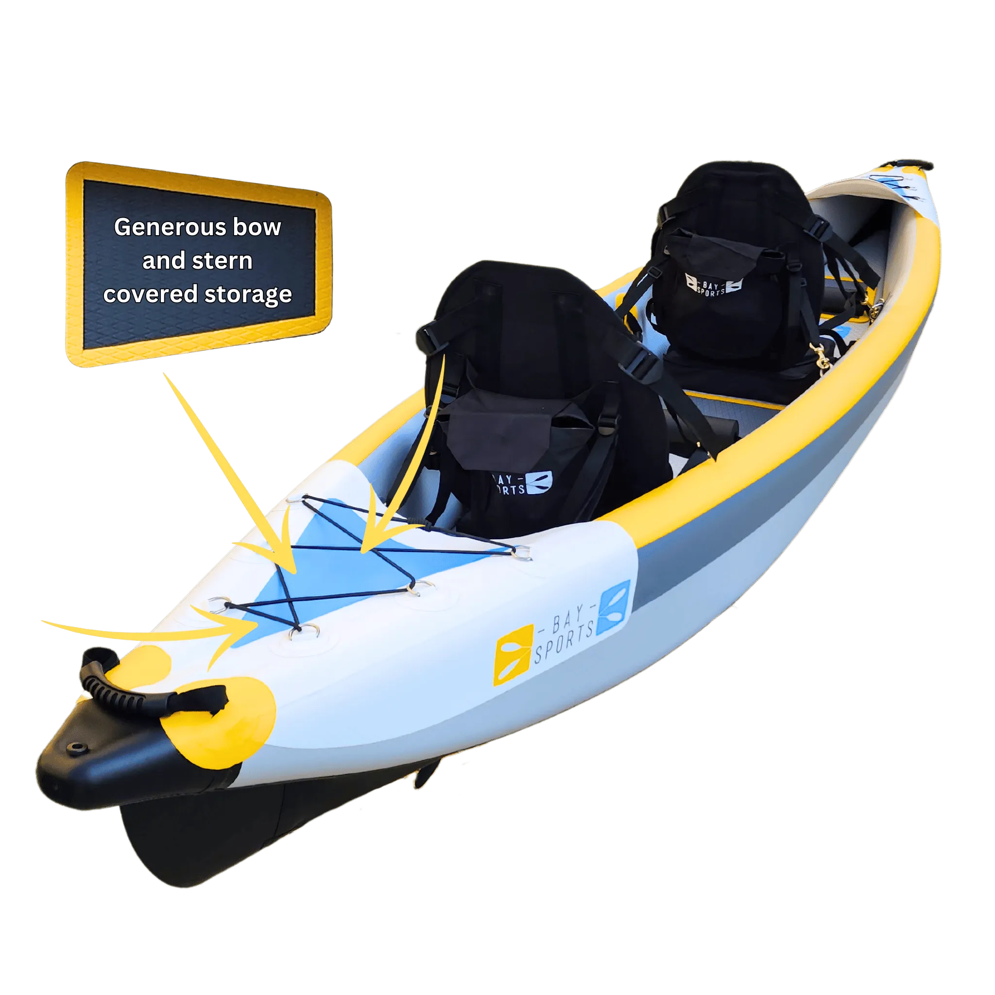 Air Glide 410 - 4.10M Double Inflatable Kayak