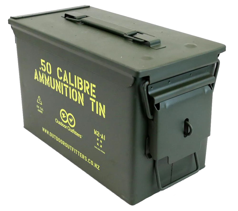 Ammunition Tin (Lockable) Ammo Tin