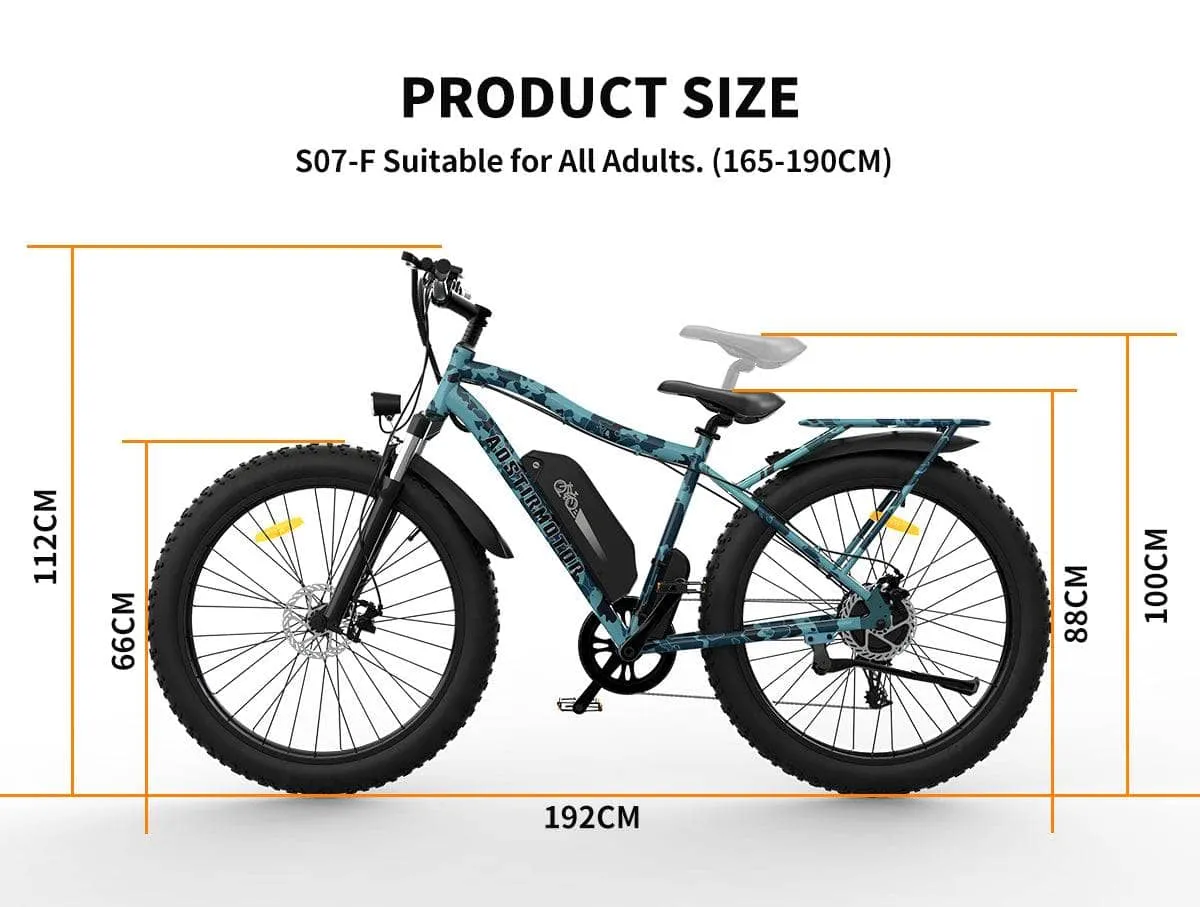 AOSTIRMOTOR S07-F Commuting Electric Bicycle 48V 750W