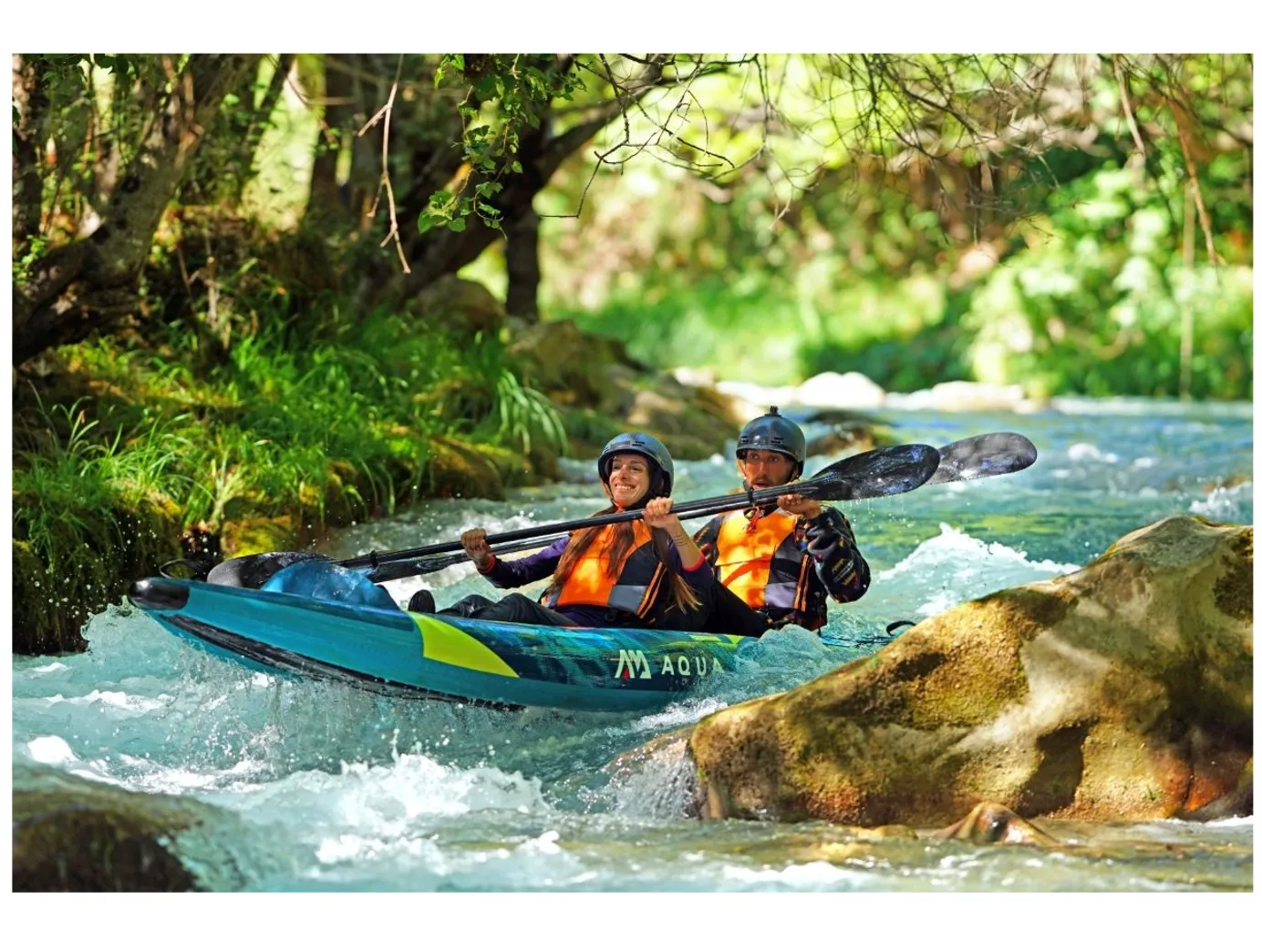 Aqua Marina Steam-412 2 Person Whitewater Kayak