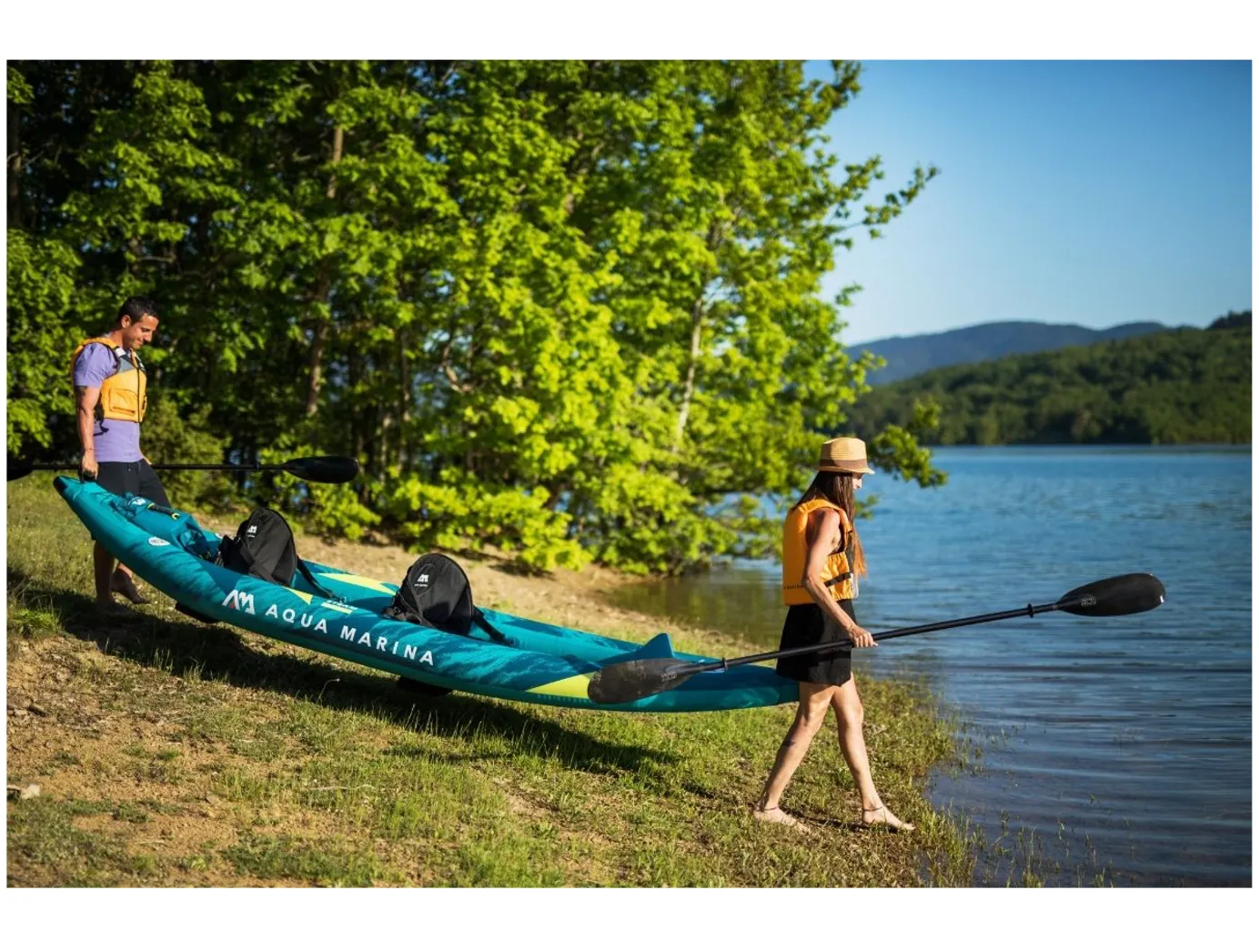 Aqua Marina Steam-412 2 Person Whitewater Kayak