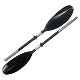 Bravo Two Piece Kayak or Canoe Paddle 200cm Aluminium Shaft