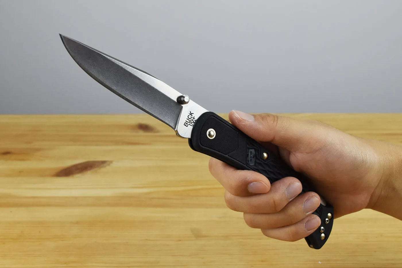 Buck 110 Slim Select (Black) Hunting Folder