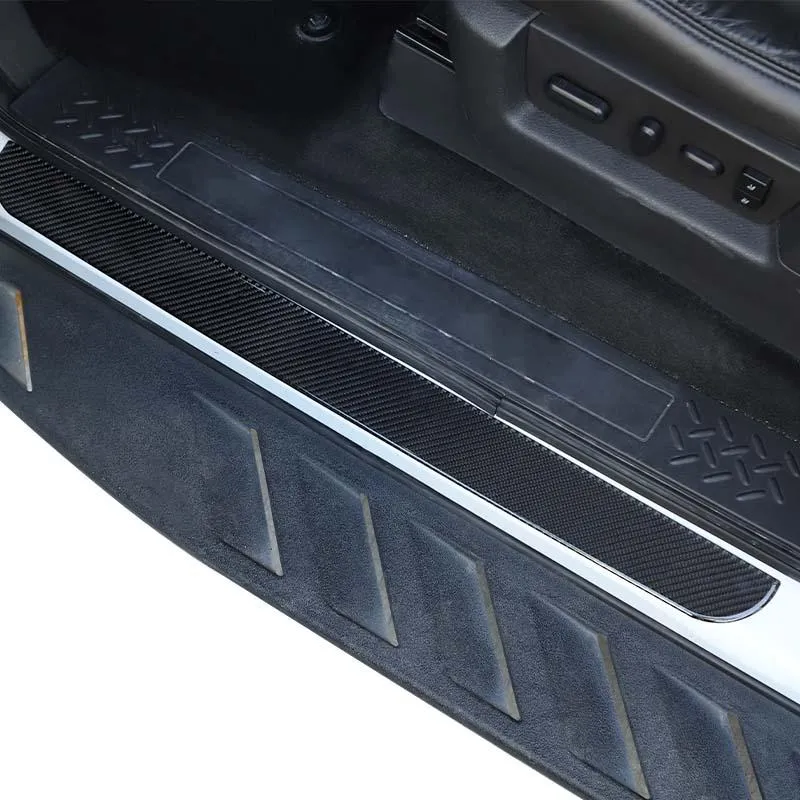 Car Door Sills Guard Scuff Plate Protector Sticker For Ford F150 Raptor 2009-2014 Accessories | CheroCar