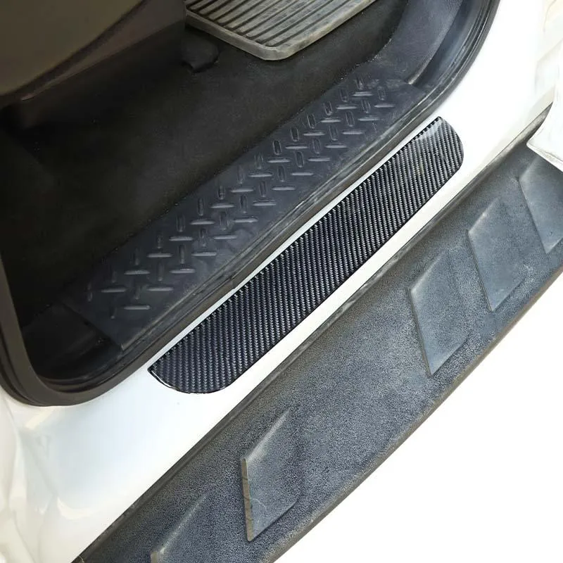 Car Door Sills Guard Scuff Plate Protector Sticker For Ford F150 Raptor 2009-2014 Accessories | CheroCar