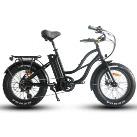 Coastal Cruiser 52V/750W Step Thru Mini Beach Cruiser Electric Bike