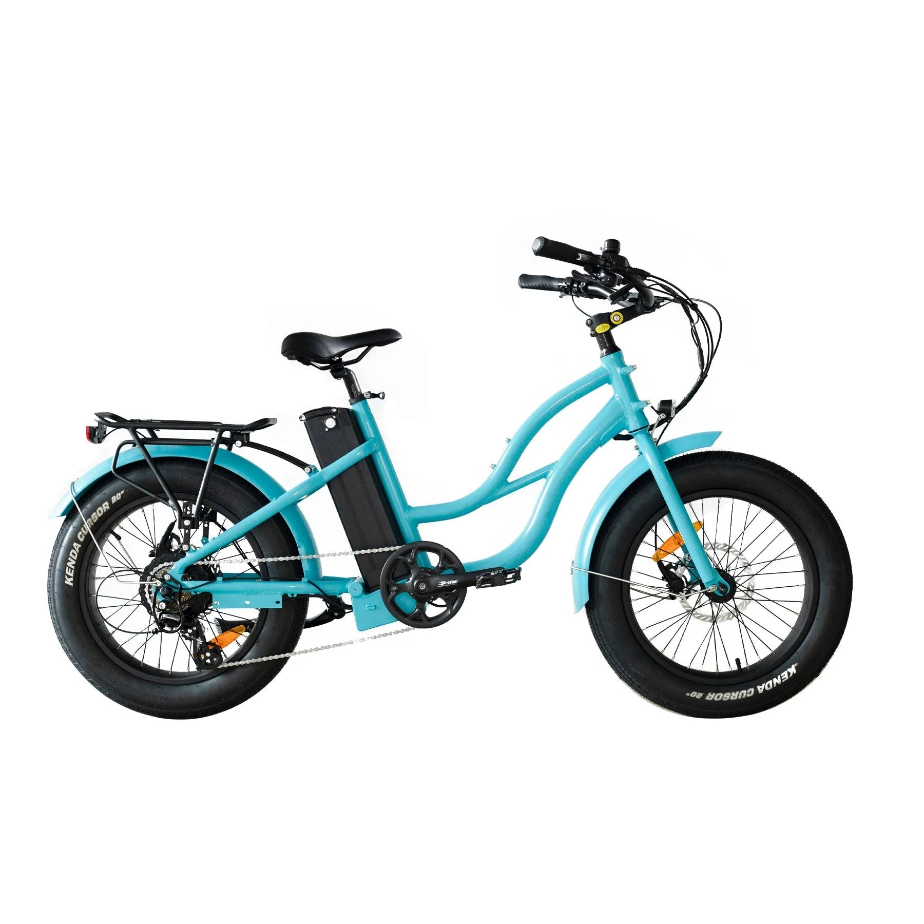 Coastal Cruiser 52V/750W Step Thru Mini Beach Cruiser Electric Bike