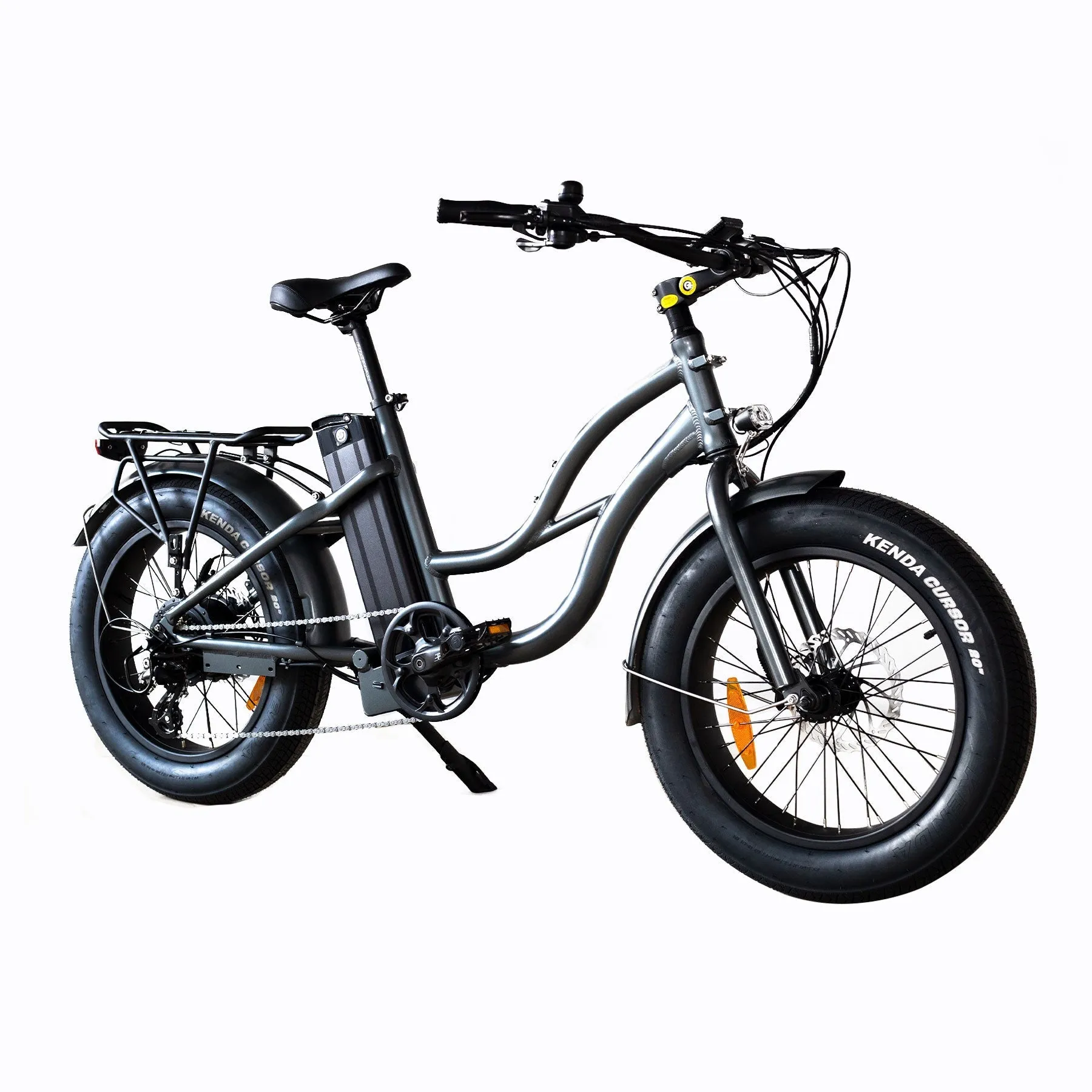 Coastal Cruiser 52V/750W Step Thru Mini Beach Cruiser Electric Bike