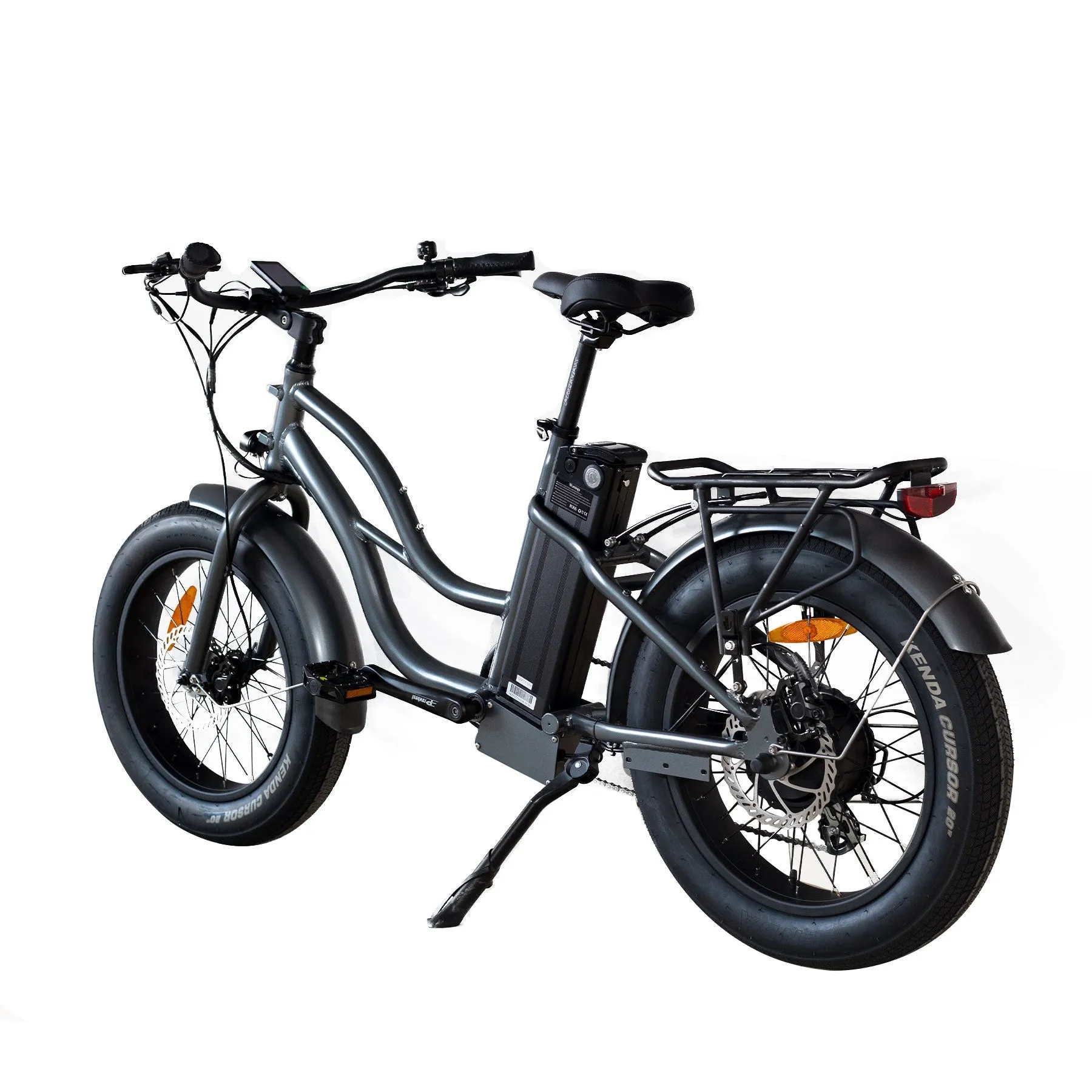 Coastal Cruiser 52V/750W Step Thru Mini Beach Cruiser Electric Bike