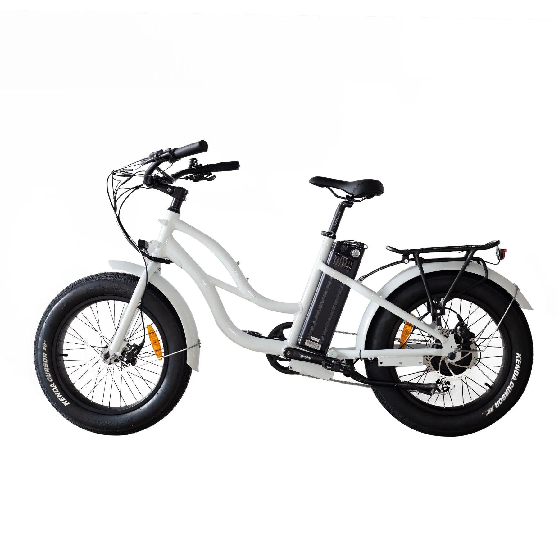 Coastal Cruiser 52V/750W Step Thru Mini Beach Cruiser Electric Bike