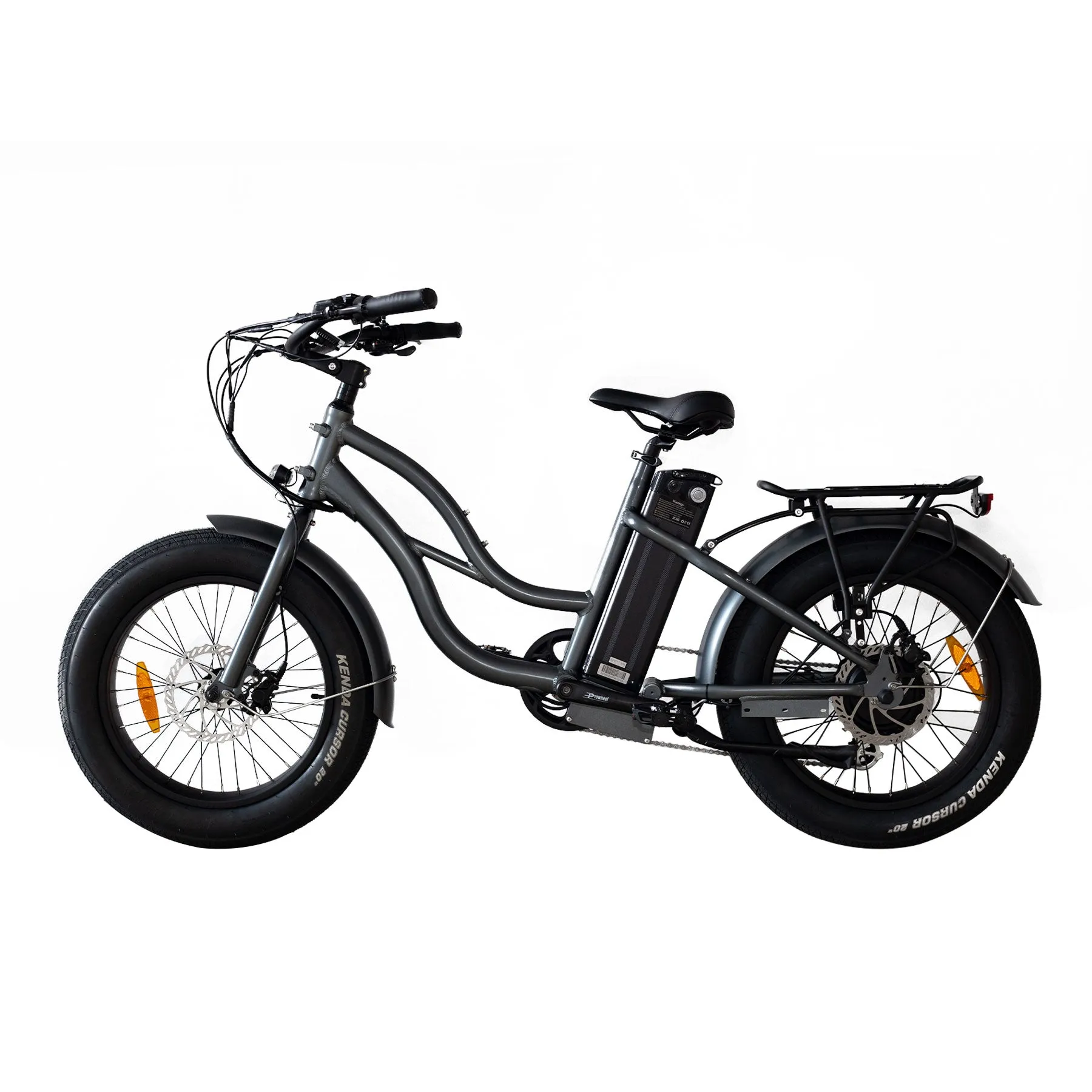 Coastal Cruiser 52V/750W Step Thru Mini Beach Cruiser Electric Bike