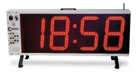 Colorado Time System 4 Digit Paceclocks/Shotclocks with 10" LED Digits