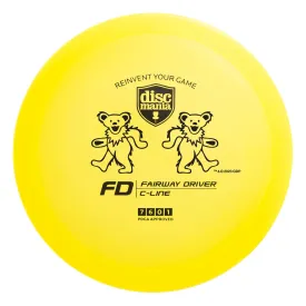 Discmania C-Line FD Disc - Grateful Dead Bear Pair Stamp