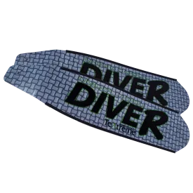 DiveR Grey Long Blade Fins