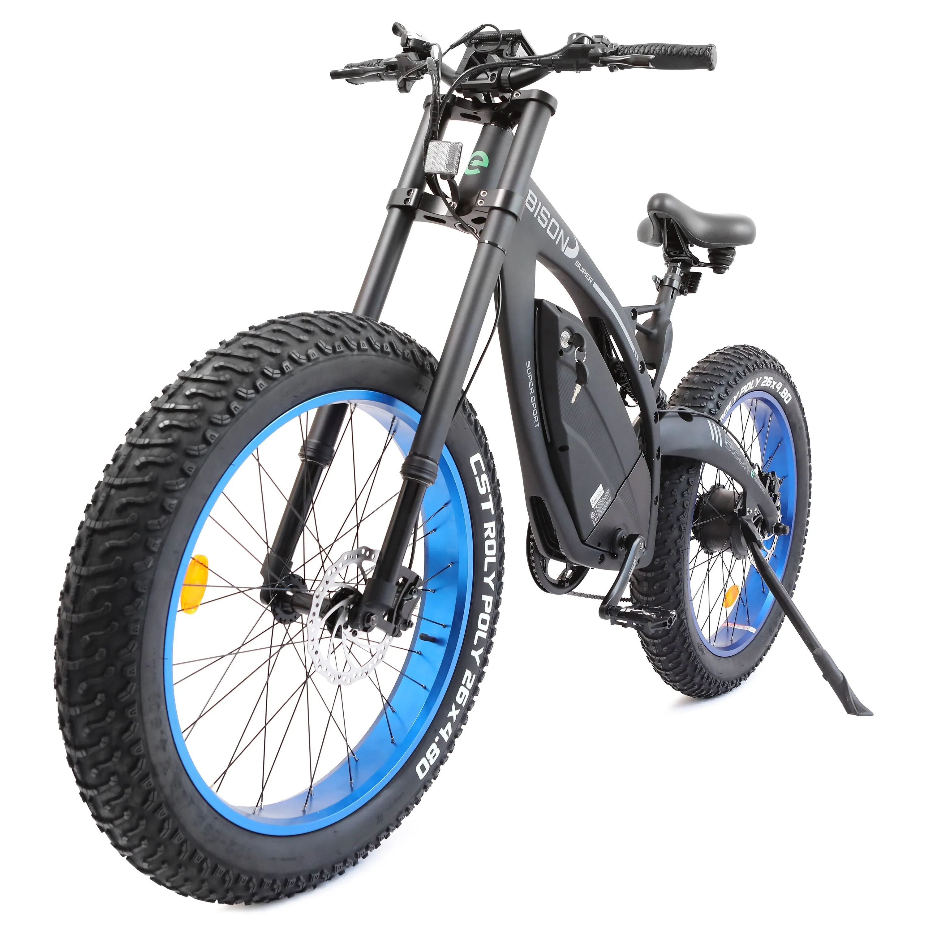 Ecotric Bison 48V/17.6Ah 1000W Big Fat Tire Electric Bike