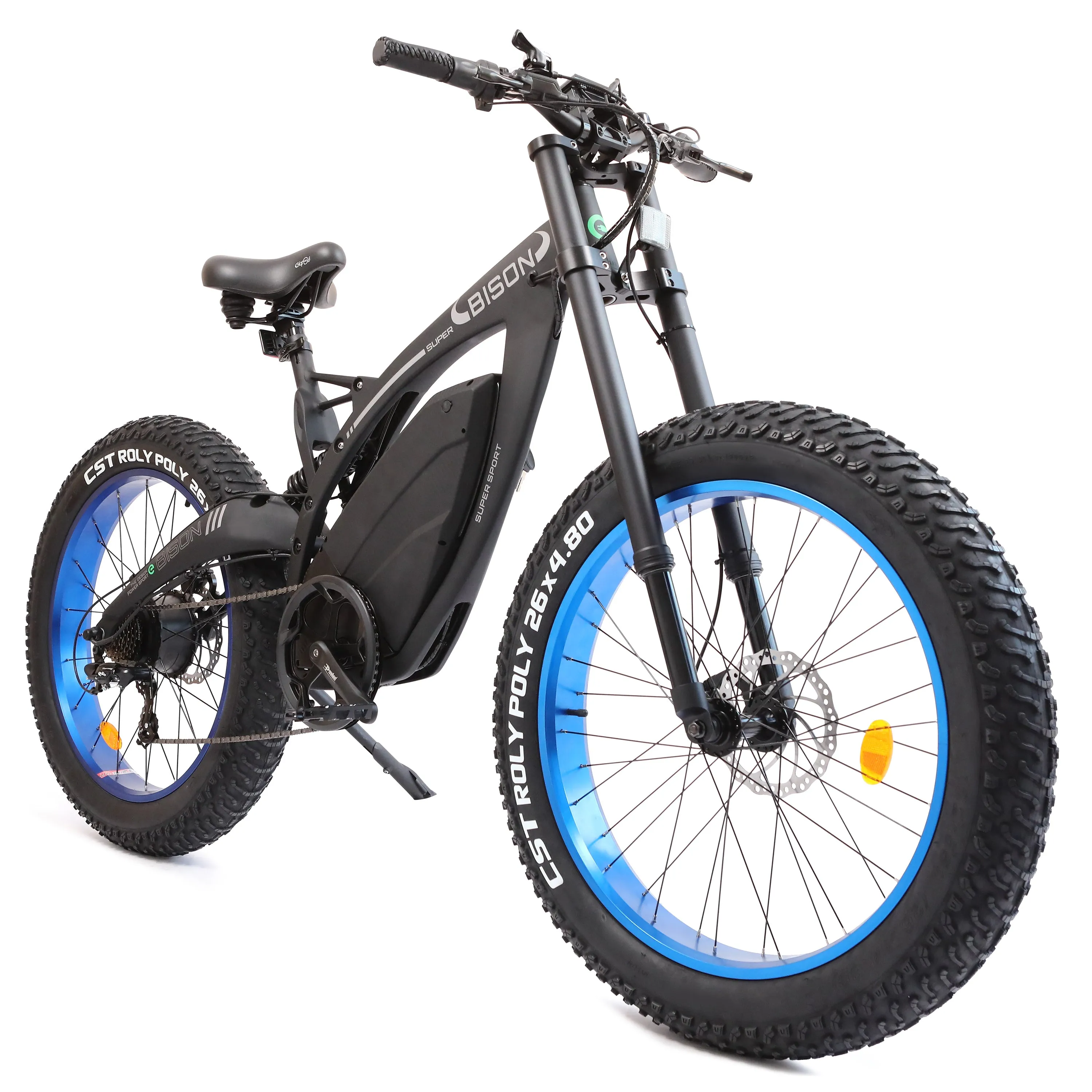 Ecotric Bison 48V/17.6Ah 1000W Big Fat Tire Electric Bike