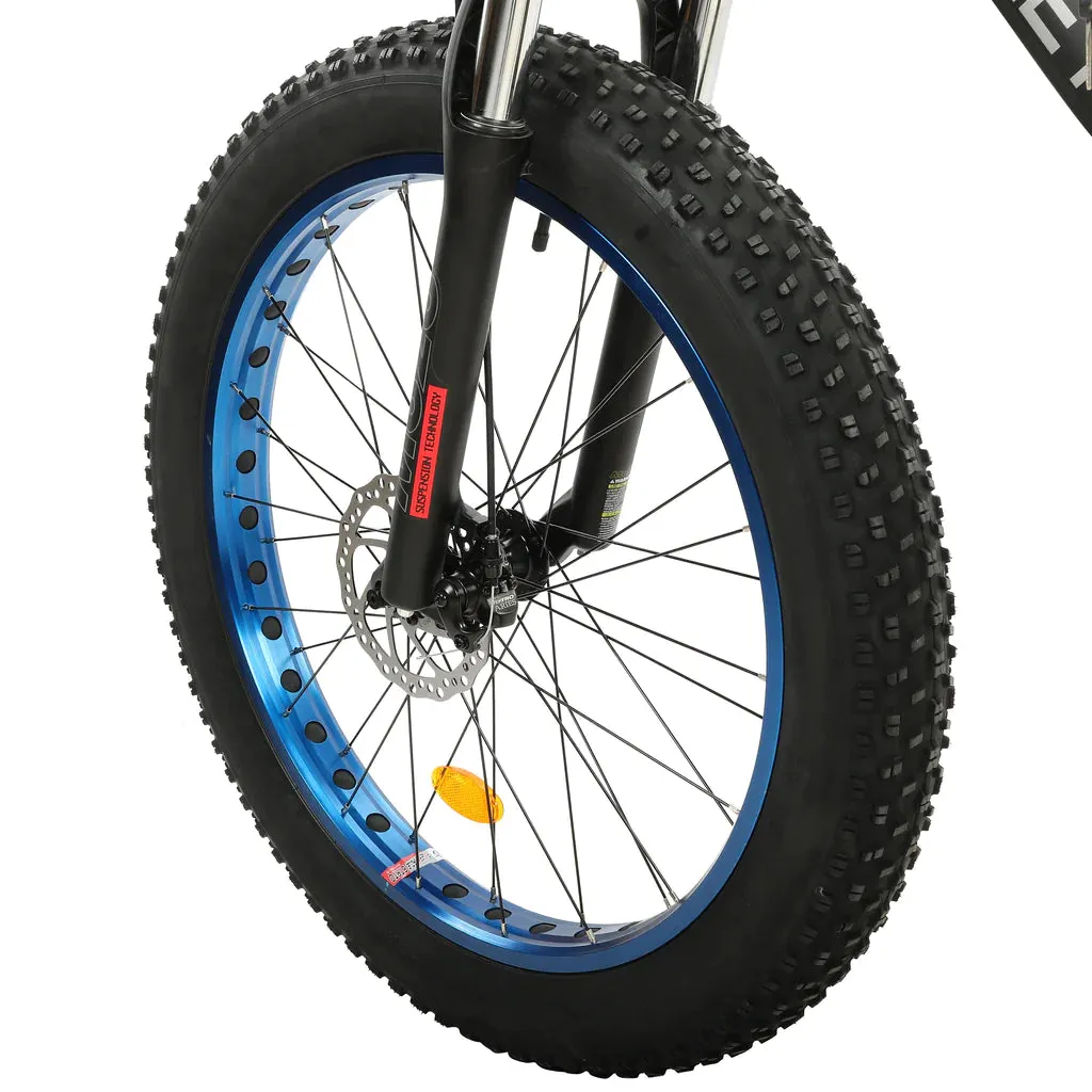 Ecotric Rocket 36V/12.5Ah 500W UL Certified Beach Snow Fat Tire Electric Bike