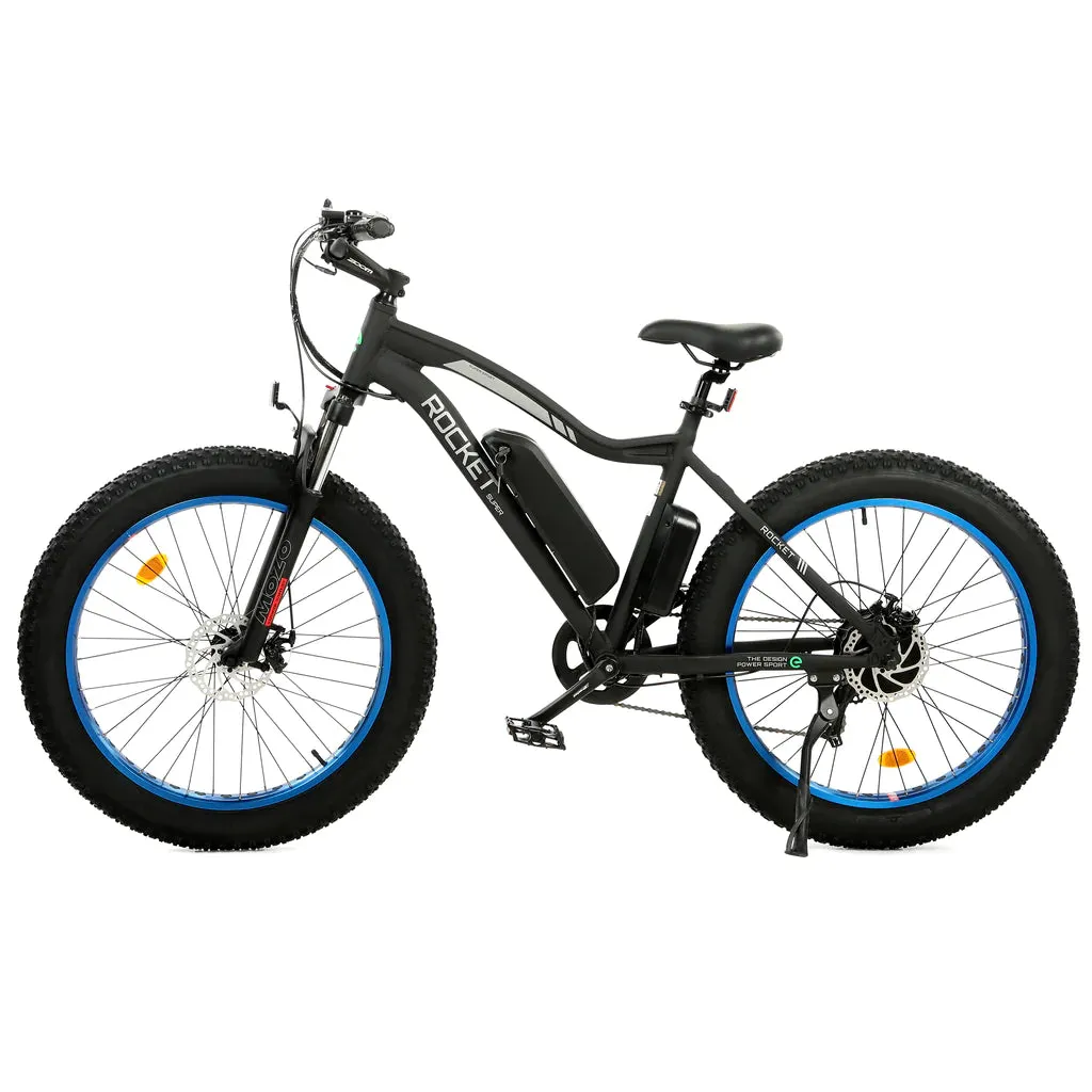 Ecotric Rocket 36V/12.5Ah 500W UL Certified Beach Snow Fat Tire Electric Bike