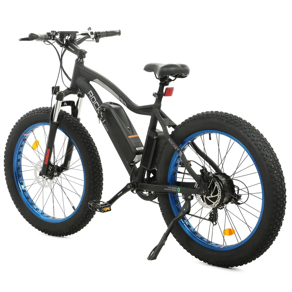 Ecotric Rocket 36V/12.5Ah 500W UL Certified Beach Snow Fat Tire Electric Bike