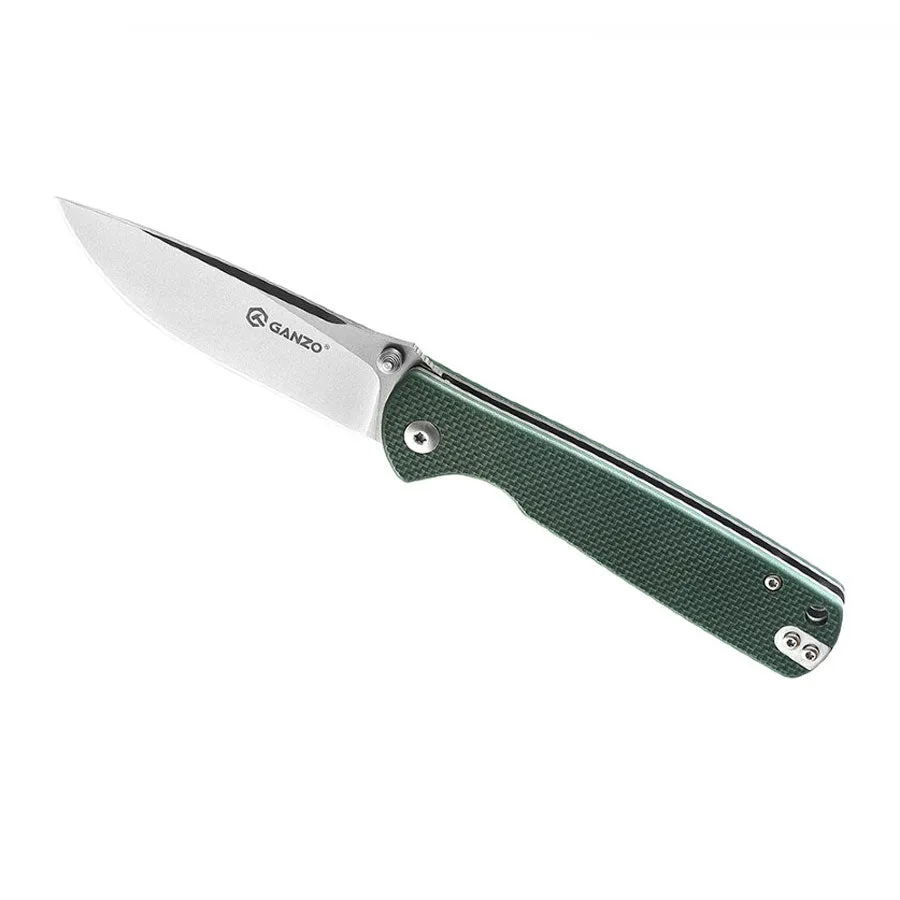 Ganzo G6805-GB Folding Blade (Blue-Green G10 Handle)