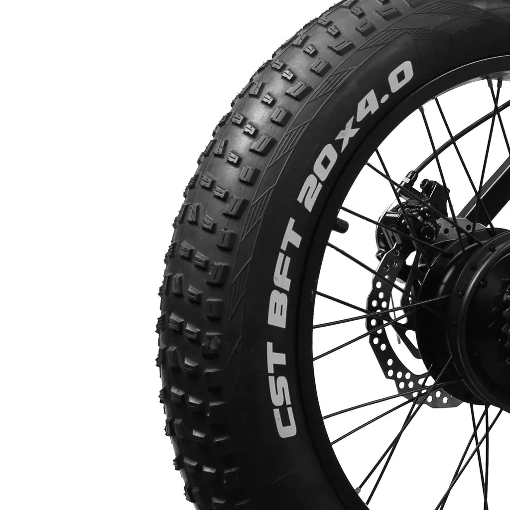 GlareWheel EB-X7 Fat Tire Electric Bicycle