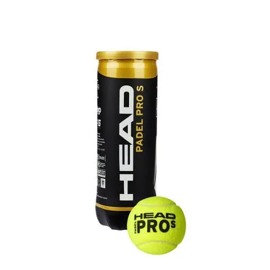 Head Pro (S) Padel balls bottle [WS]