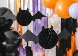 Honeycomb Paper Decoration Bats