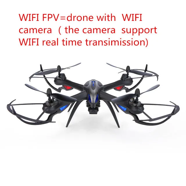 I8H Quadcopter Drone Wifi Real Time Transmission Night Flight FPV 2MP or 5MP Camera RC Helicopter drone 4CH 2.4G follow me gps