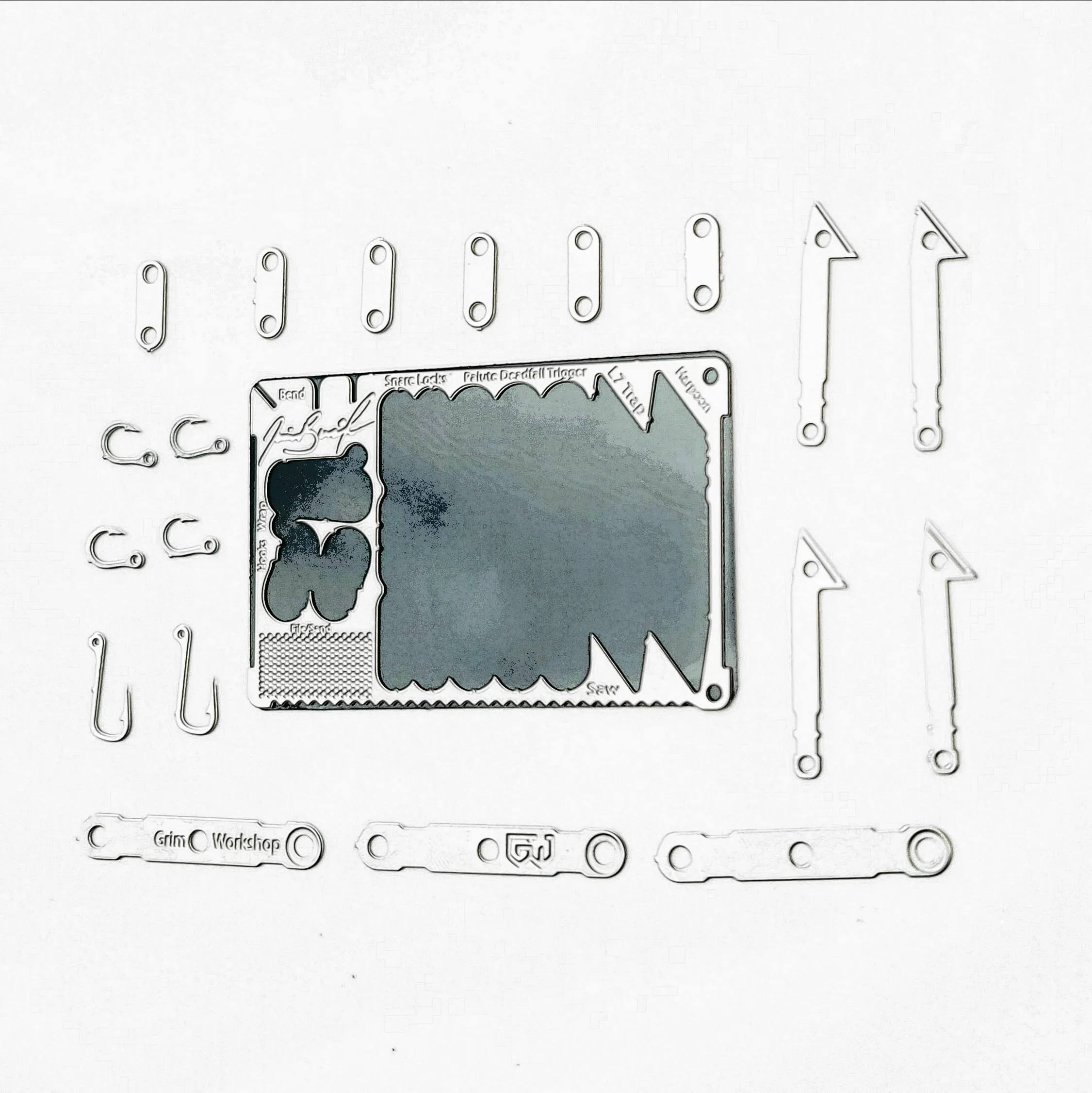 Jamie Burleigh Signature Survival Trapping Card