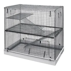 Lazy Bones Chinchilla Ferret & Rat Cage Two Storey