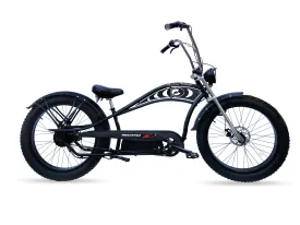 Micargi Cyclone Deluxe 2.0 GT 48V/11.6Ah 500W Fat Tire Vintage Cruiser Electric Bike