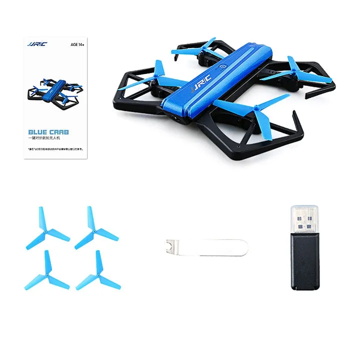 Mini Foldable RTF RC Selfie Drone BNF WiFi FPV 720P HD Drones Remote Control Toys KID Children RC