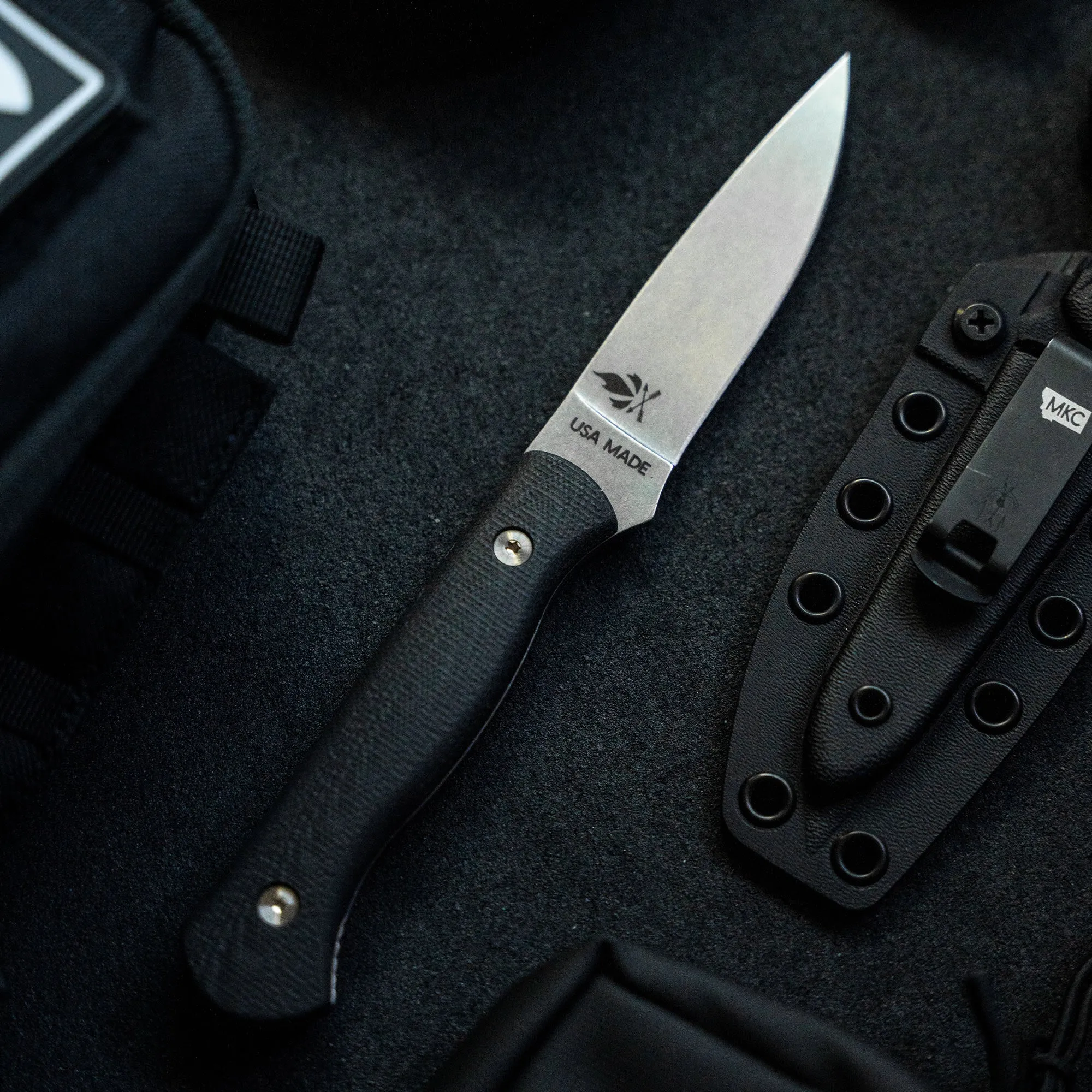 MKC X FCS - SURVIVAL EDC KNIFE - SECRET DROP