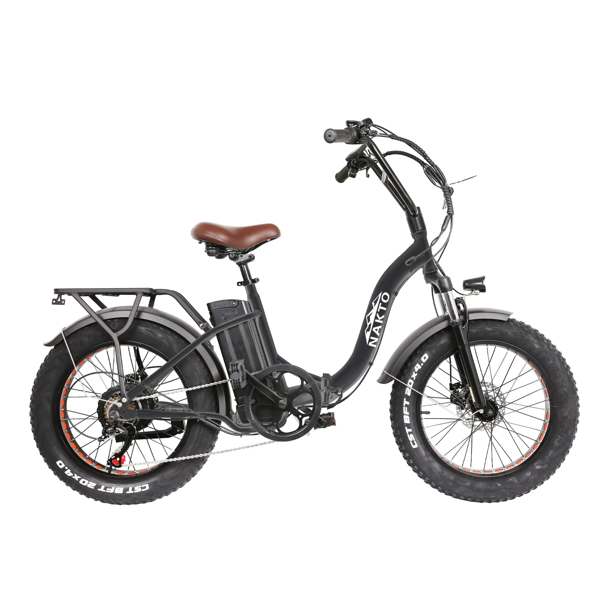 Nakto 20" OX Folding Electric Bike 500W 48V