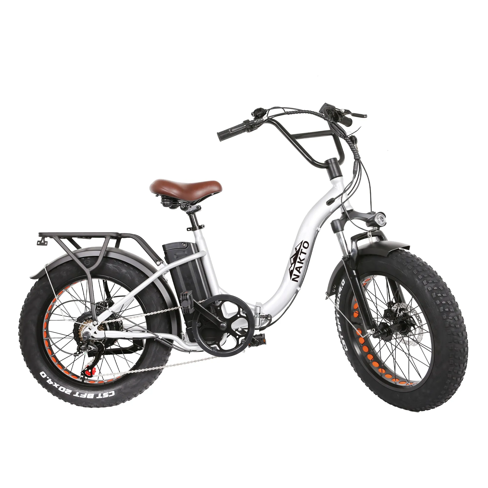 Nakto 20" OX Folding Electric Bike 500W 48V