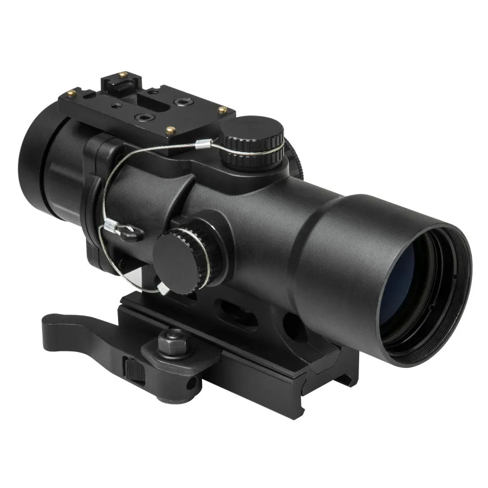 NcSTAR Compact Prismatic Optic CPO 3.5x32 Illuminated Scope