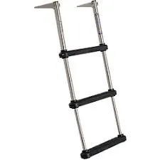 OVER PLATFORM TELESCOPING LADDER