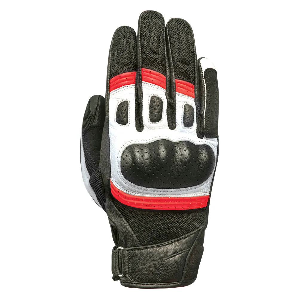 Oxford RP-6S Men Motorcycle Gloves Black Red & White