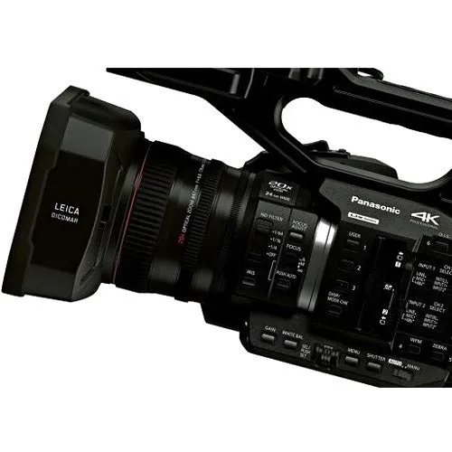 Panasonic AG-UX180 4K Premium Professional Camcorder Bundle with 2 Year Extended Warranty, Sony MDR-7506 Headphones   So