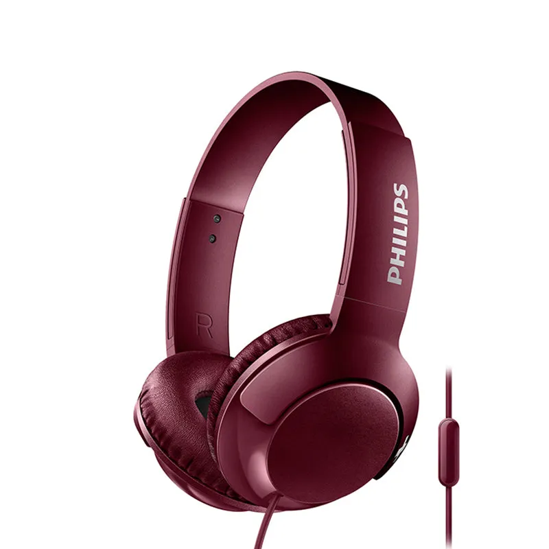 Philips BASS  SHB3075 Wireless Headphones - Up to 12 Hours of Playtime