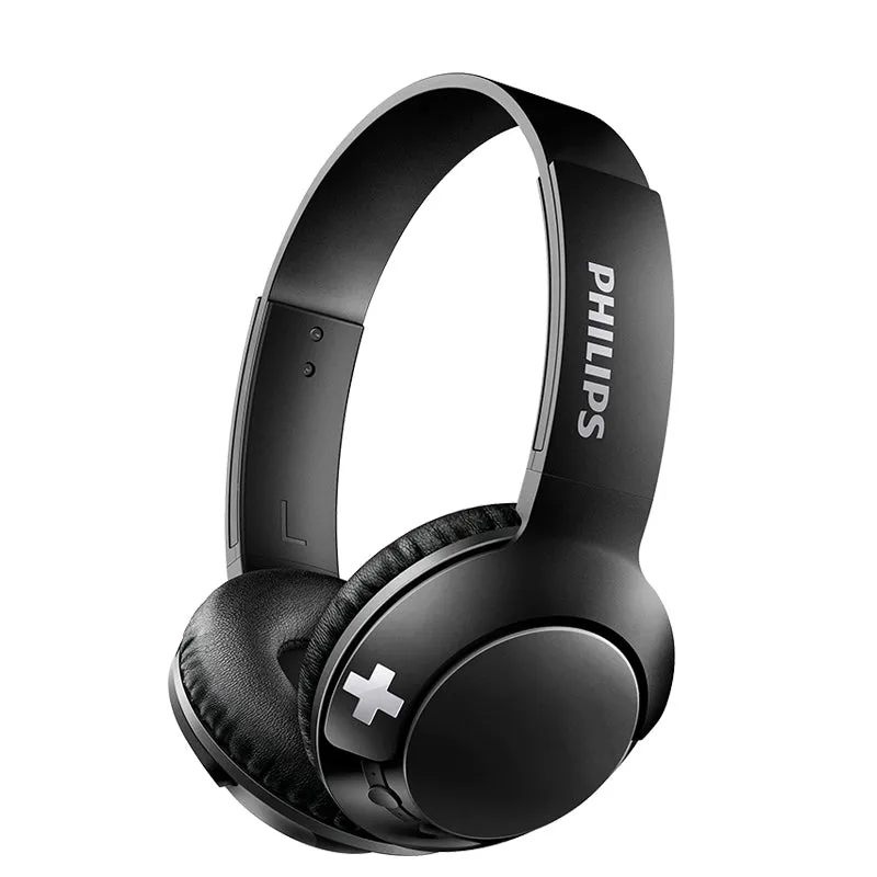 Philips BASS  SHB3075 Wireless Headphones - Up to 12 Hours of Playtime