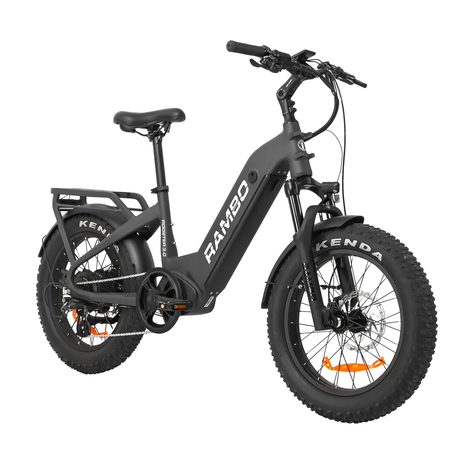 Rambo Rooster 3.0 48V/15Ah 750W Fat Tire Electric Hunting Bike