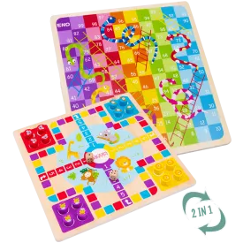 Snakes and Ladders with Ludo - Family Board Game