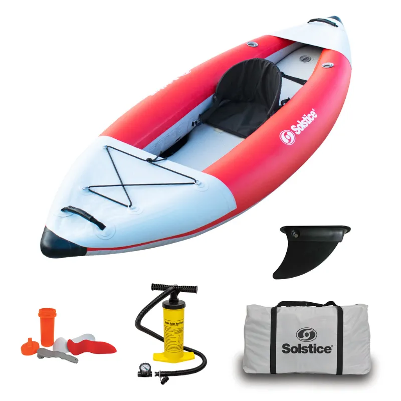 Solstice 9'6" x 35" Flare 1-person Whitewater Inflatable Kayak